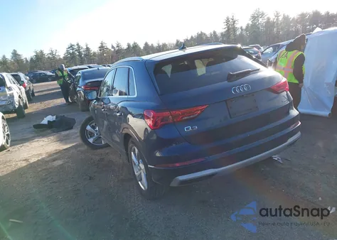 2019 Audi Q3 2.0T Premium z USA, uszkodzony, nr VIN WA1BECF39K1066681